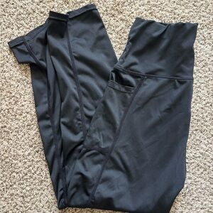 Black High-Waisted Leggings